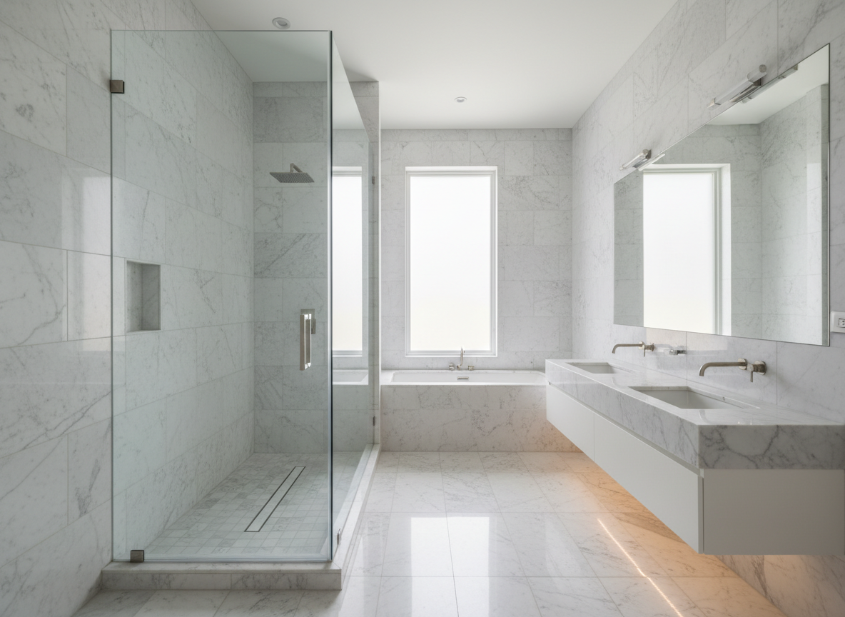 Marble spa suite — Old Naples