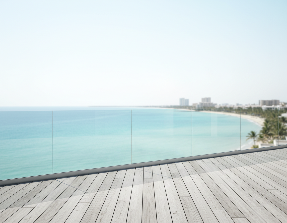 Glass railing project
